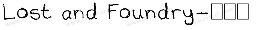 Lost and Foundry字体转换